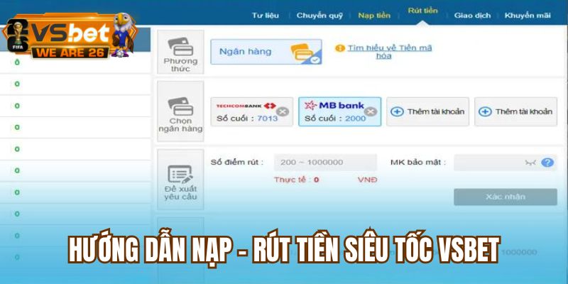 Hướng dẫn nạp, rút tiền thưởng uy tín và đơn giản